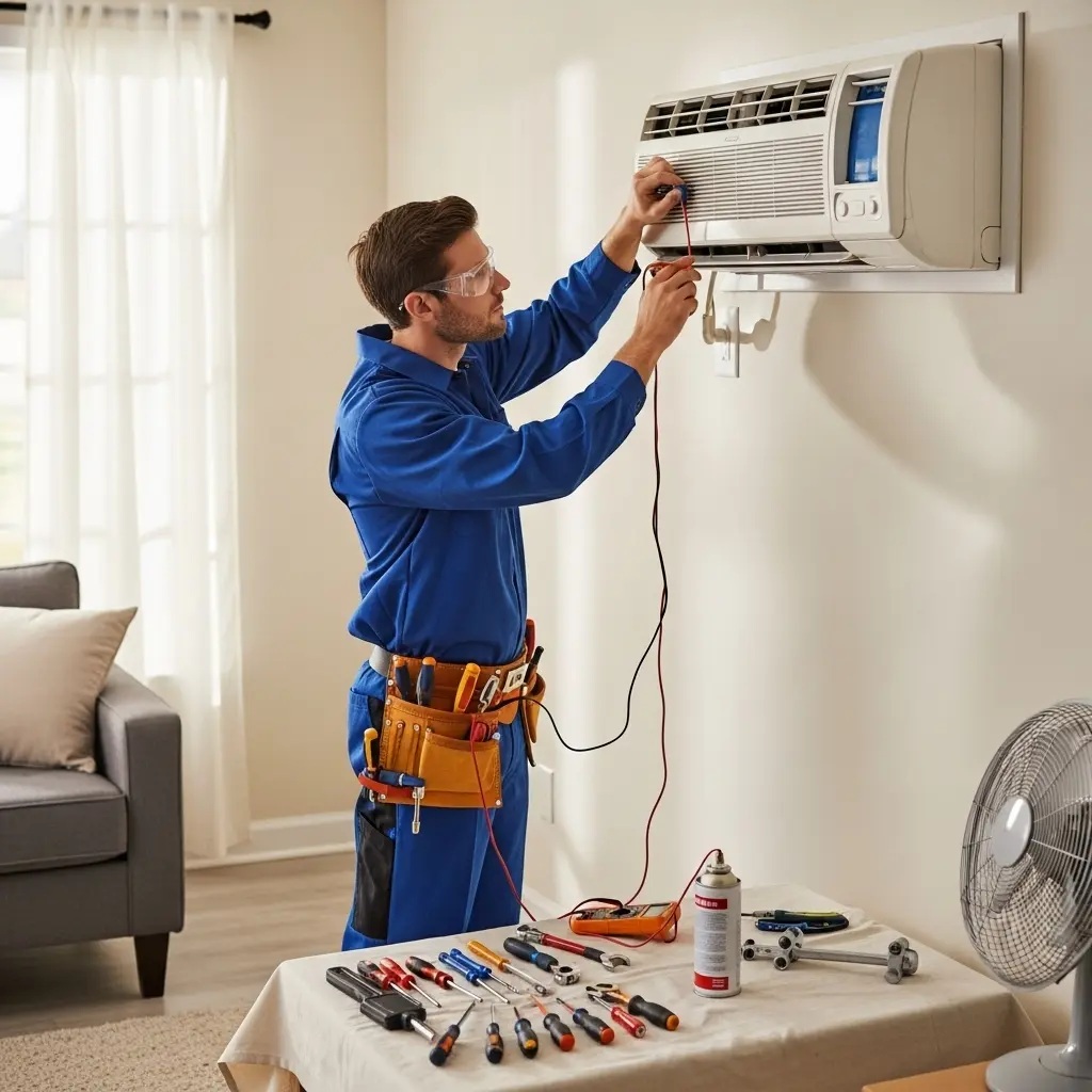 Gölcük Hotpoint Hotpoint klima gaz dolumu ve bakım – Enerji verimliliği artırıldı. - Teknik servis örneği